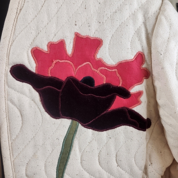 Emily Jones Floral Embroidered Women's Jacket - Picture 2 of 4